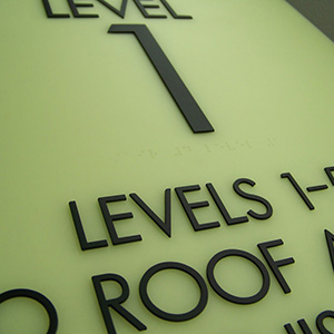 Photoluminious Signage 