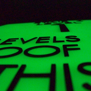 Photoluminious Signage 